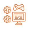 ícone de computador - design de jogos